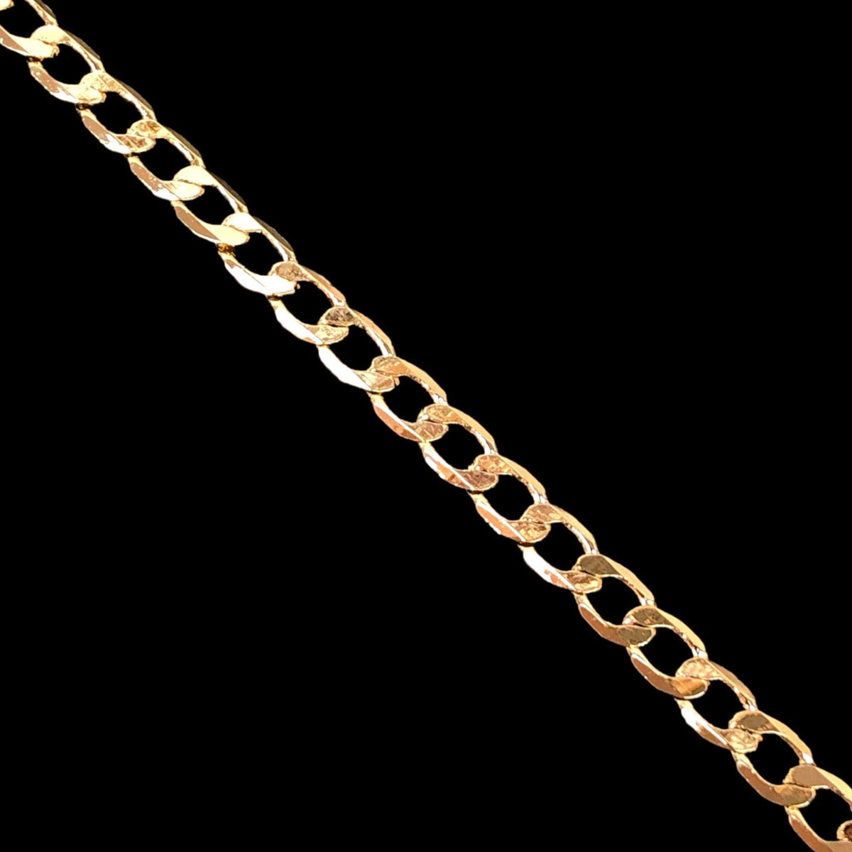 Oro Laminado Gold Filled 4.5mm Cuban Bracelet (Pack of 6)