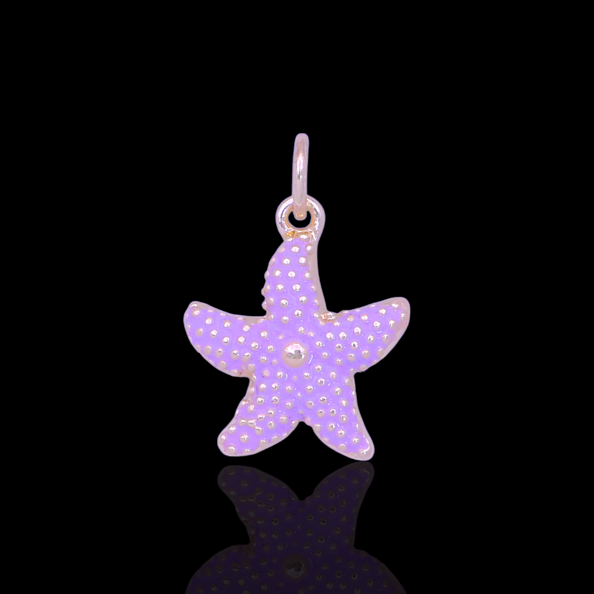 Oro Laminado Gold Filled DIY Aloha Sea Star Charm Pendant