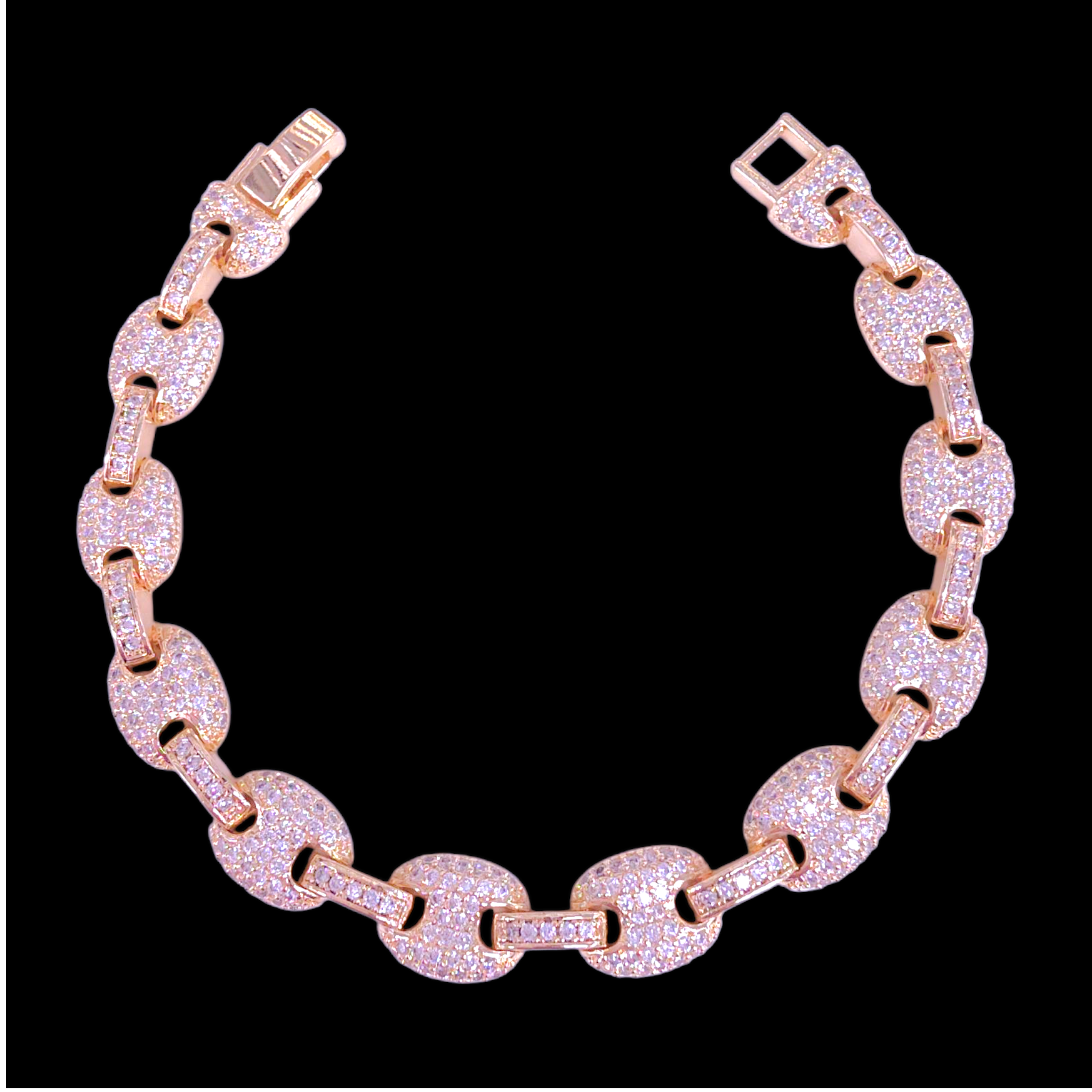 Oro Laminado Gold Filled Swiss Royal Mariner Bracelet