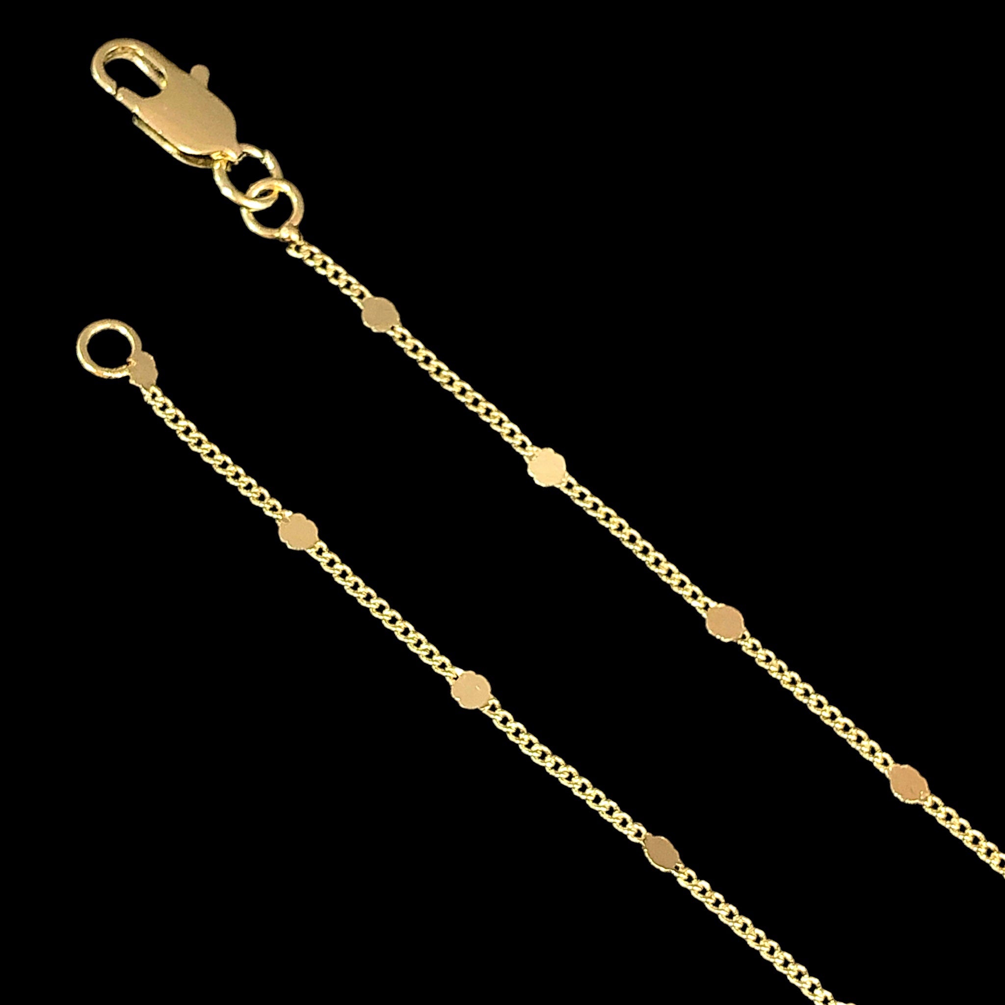 18K Gold Filled 1.8mm Italia Princess Chain (Pack of 12)