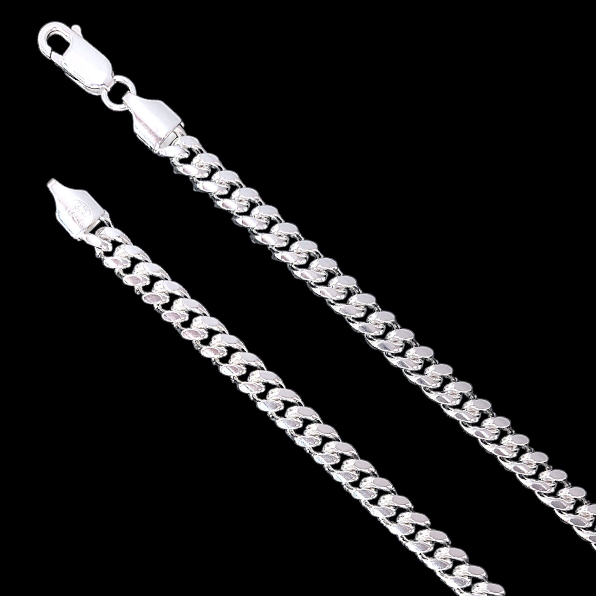 925 Sterling Silver 5mm Miami Cuban Chain