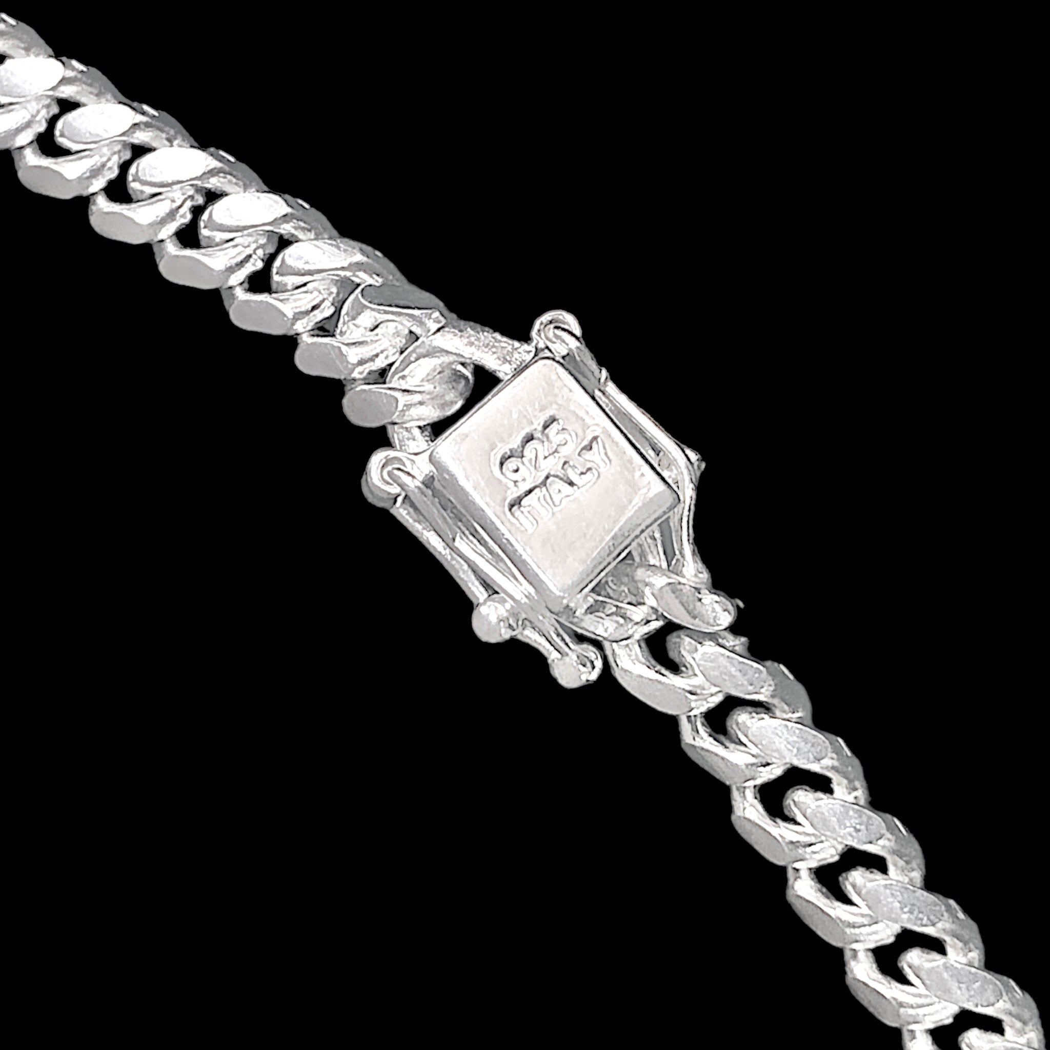 925 Sterling Silver 4.85mm Miami Cuban Chain