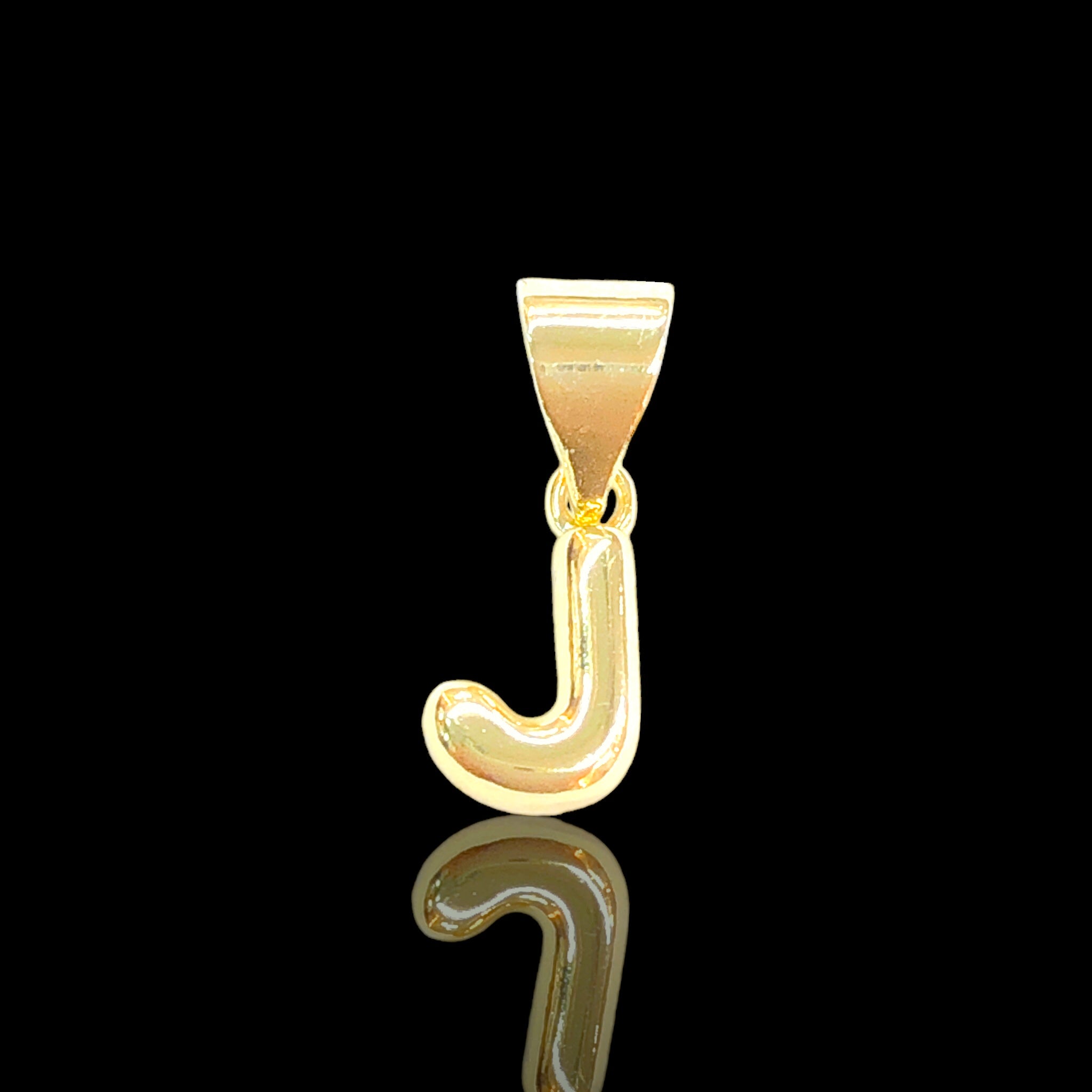 18K Gold Filled Mini Alphabet Letter Pendant