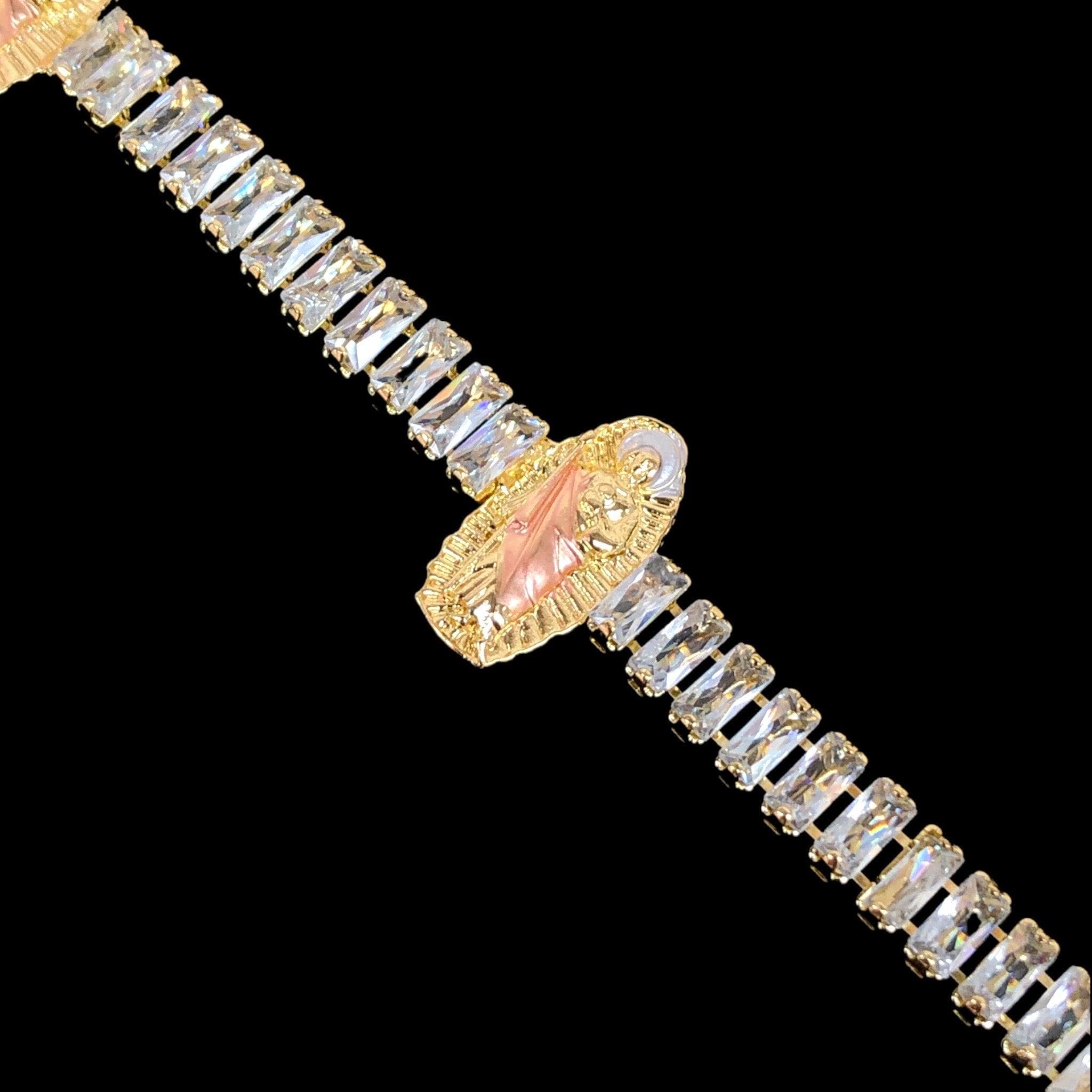OLB 0249 -18K Gold Filled Oro Laminado BRACELET - KUANIA
