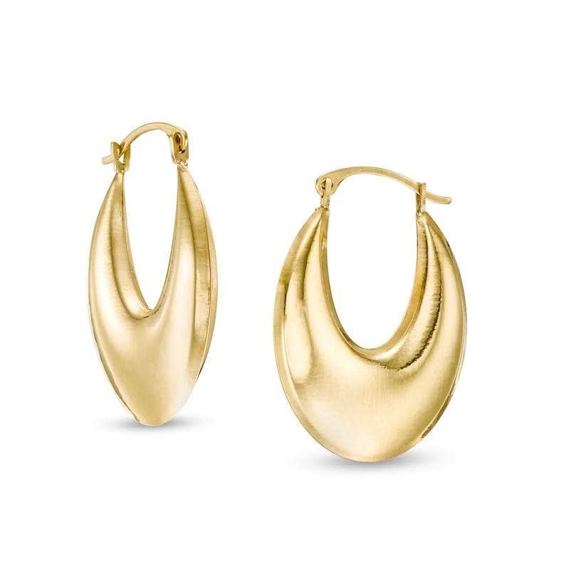 OLE 0425 -18K Gold Filled Oro Laminado EARRINGS, NEW - KUANIA