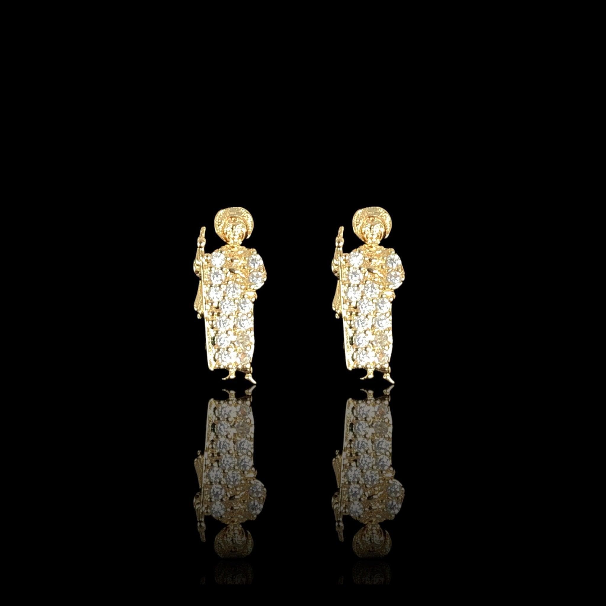 OLE 0471 -18K Gold Filled Oro Laminado EARRINGS - KUANIA