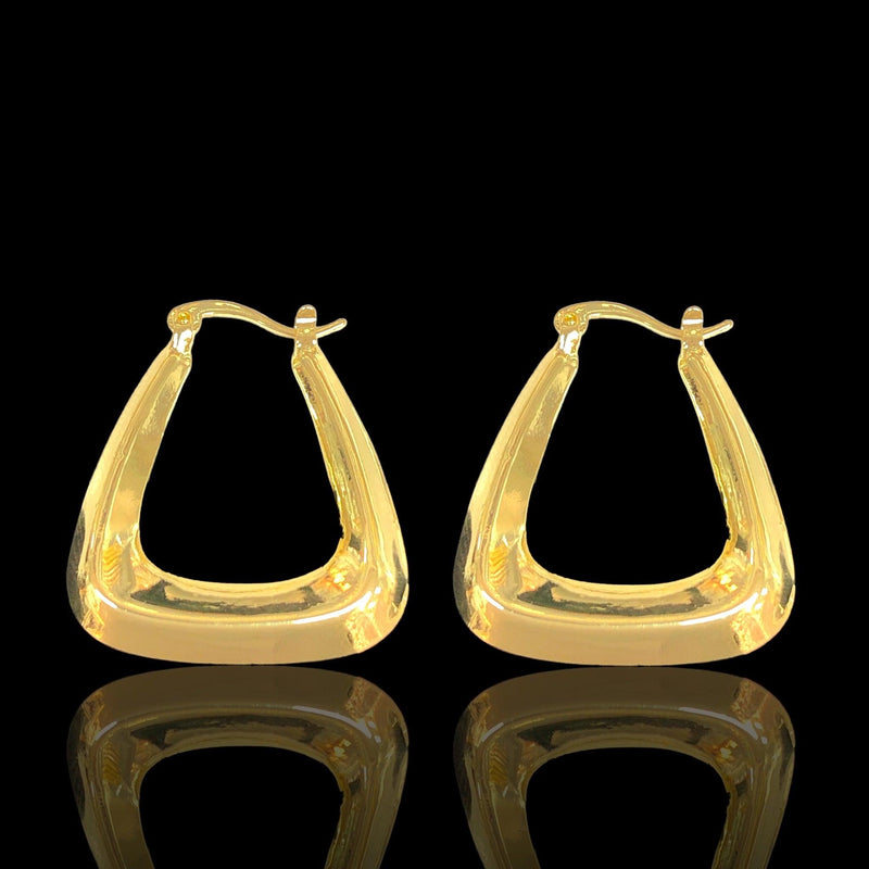 OLE 0536 -18K Gold Filled Oro Laminado EARRINGS - KUANIA