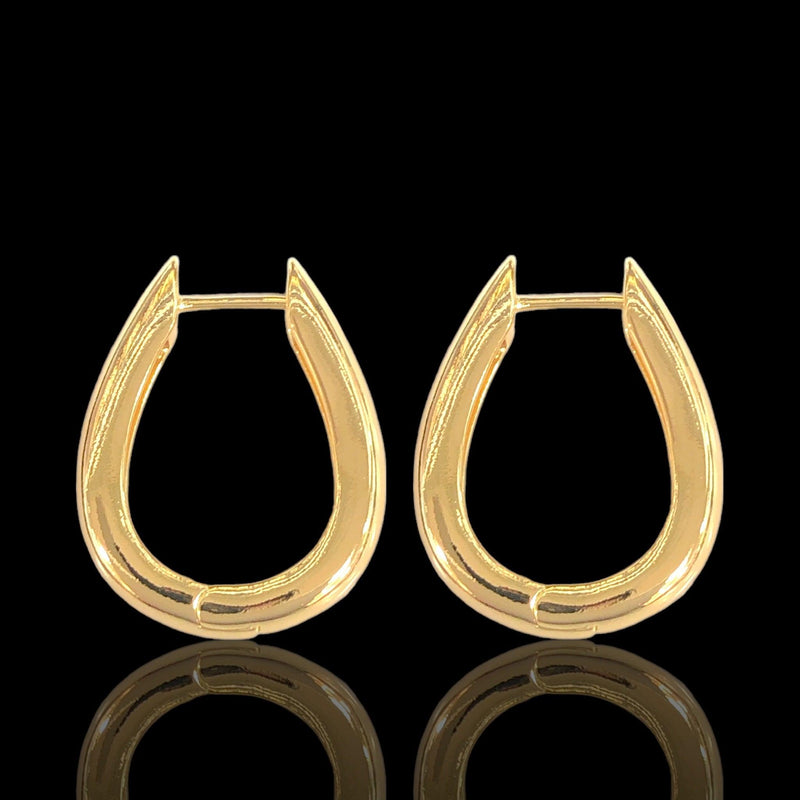 OLE 0569 -18K Gold Filled Oro Laminado EARRINGS - KUANIA