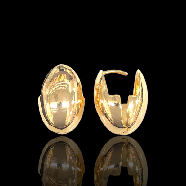 OLE 0570 -18K Gold Filled Oro Laminado EARRINGS - KUANIA