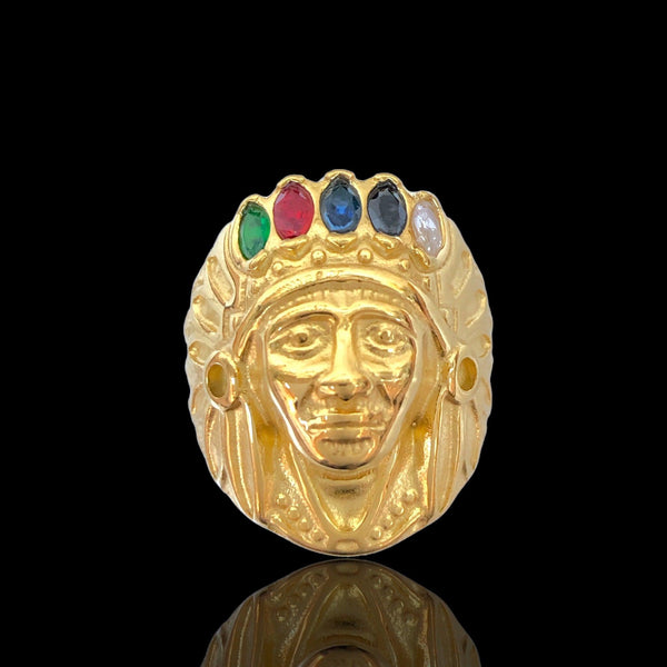 OLRA 0031 -18K Gold Filled Oro Laminado RING - KUANIA