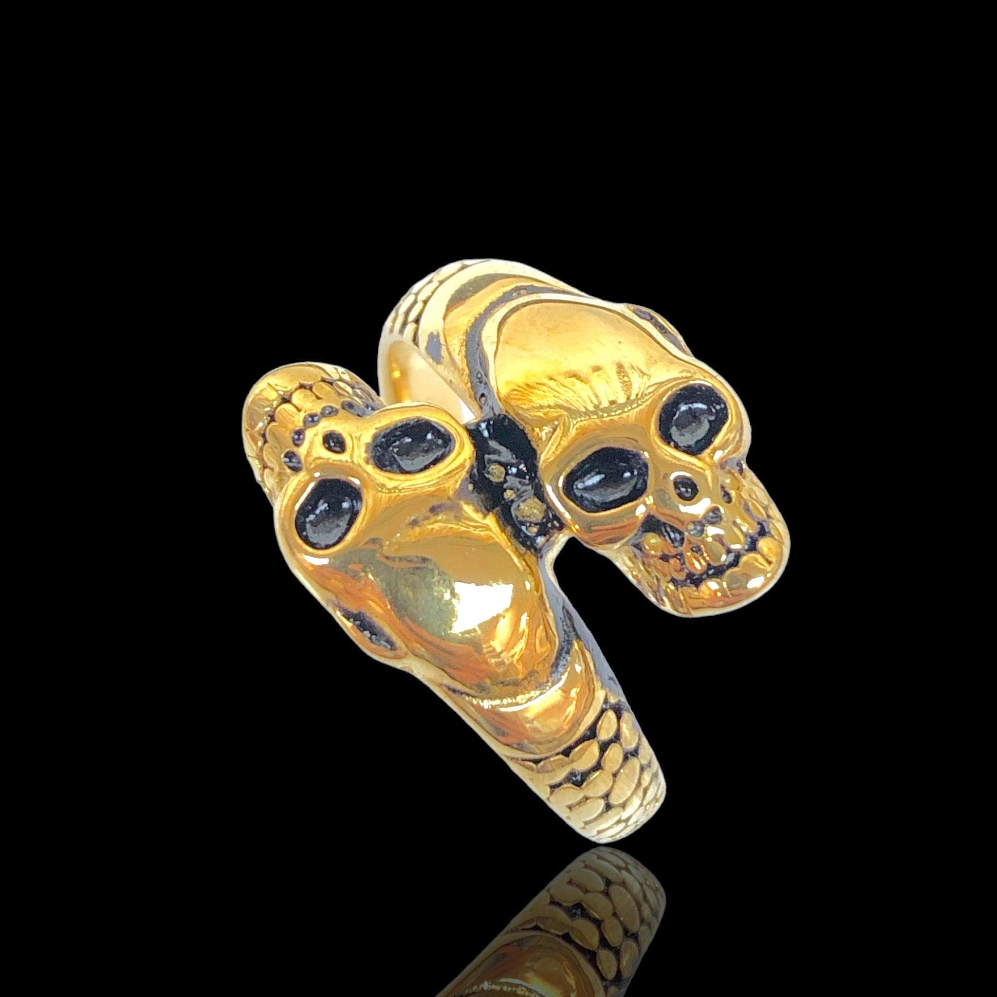 OLRA 0084 -18K Gold Filled Oro Laminado RING - KUANIA