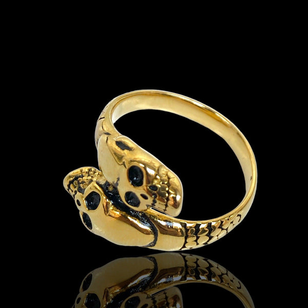 OLRA 0084 -18K Gold Filled Oro Laminado RING - KUANIA