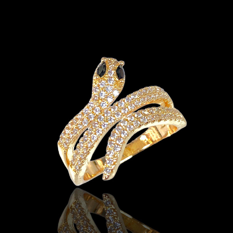 OLRA 0094 -18K Gold Filled Oro Laminado RING - KUANIA