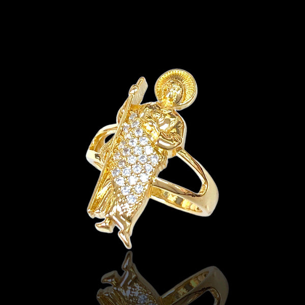 OLRA 0095 -18K Gold Filled Oro Laminado RING - KUANIA