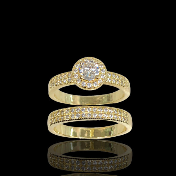 OLRA 0099 -18K Gold Filled Oro Laminado RING - KUANIA