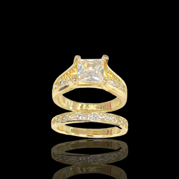 OLRA 0102 -18K Gold Filled Oro Laminado RING - KUANIA