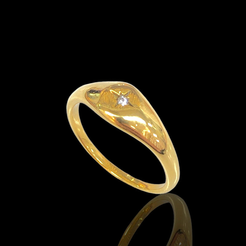 OLRA 0111 -18K Gold Filled Oro Laminado NEW, RING - KUANIA