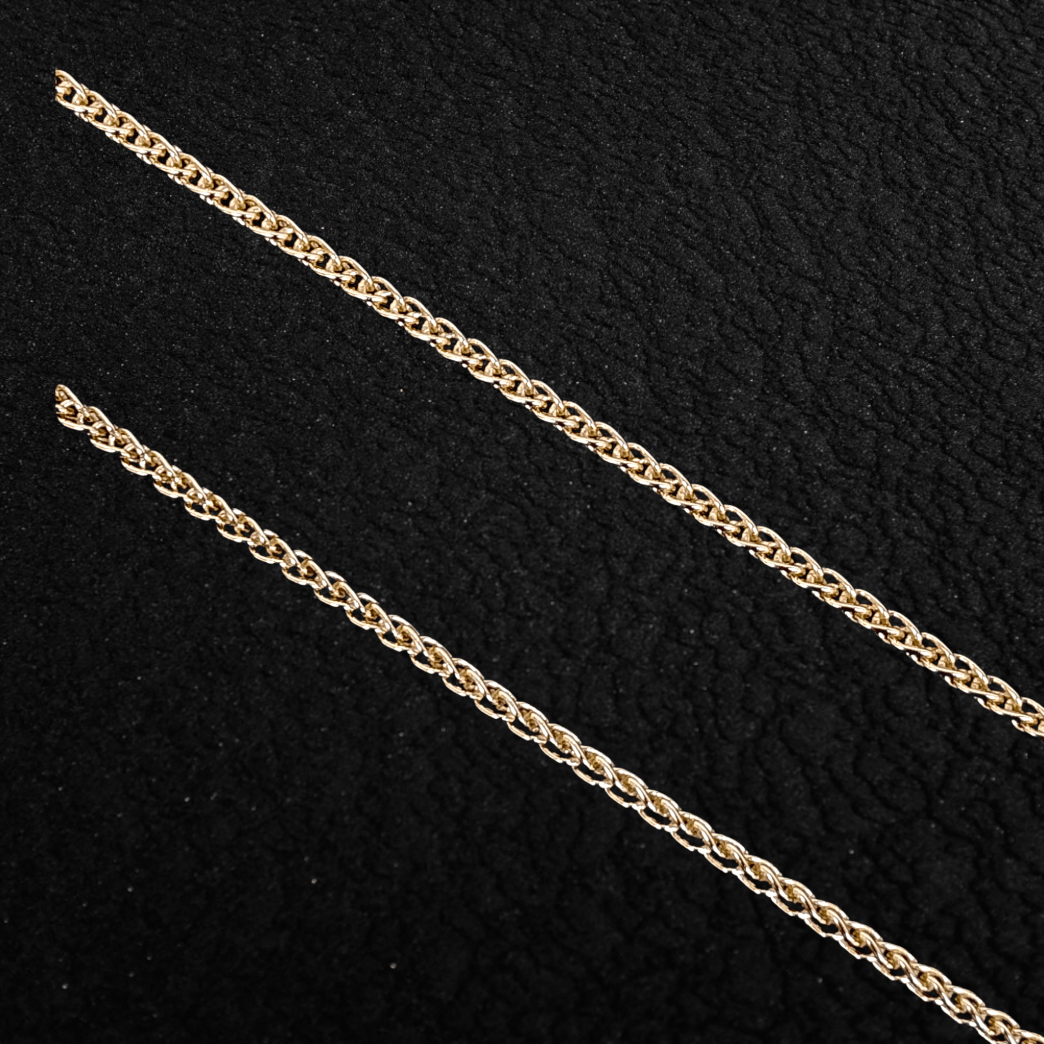 Gold Filled Oro Laminado 2mm Milano Wheat Chain (Pack of 6)