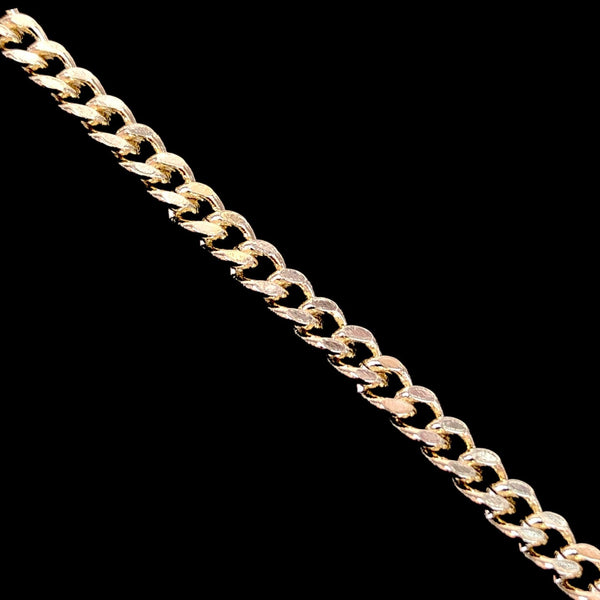 18K Gold Filled 3.5mm Miami Cuban Chain (Pack of 6) -18K Gold Filled Oro Laminado CHAIN - KUANIA