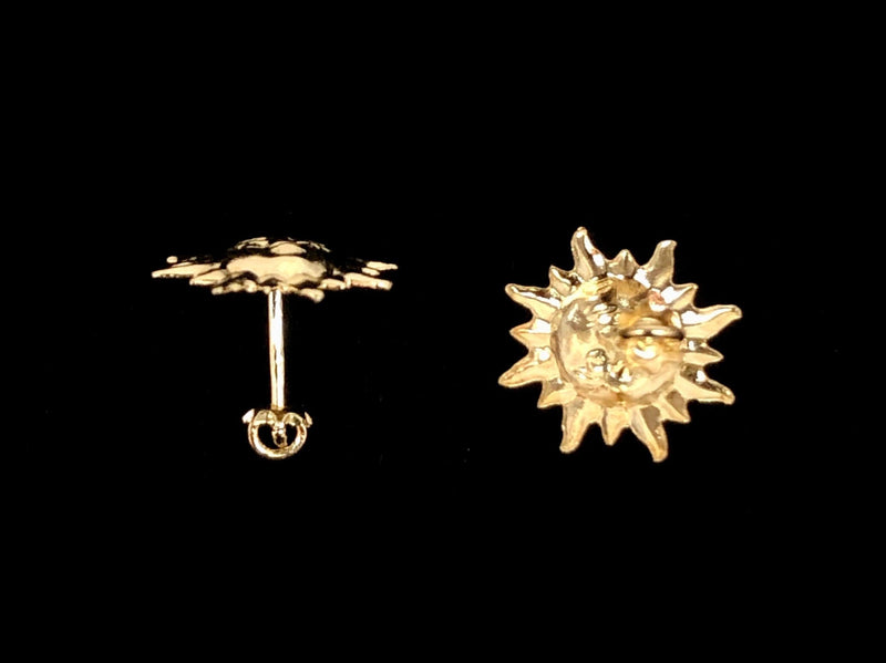 OLE 0038 -18K Gold Filled Oro Laminado EARRINGS, NEW - KUANIA