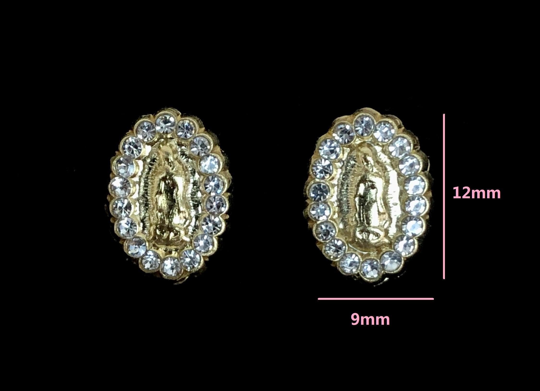 OLE 0042 -18K Gold Filled Oro Laminado EARRINGS, NEW - KUANIA