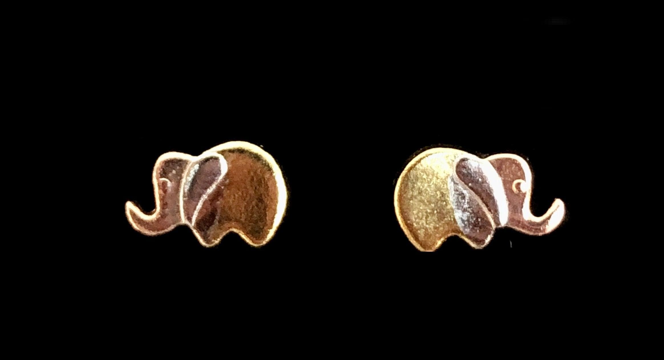 OLE 0046 -18K Gold Filled Oro Laminado EARRINGS, NEW - KUANIA