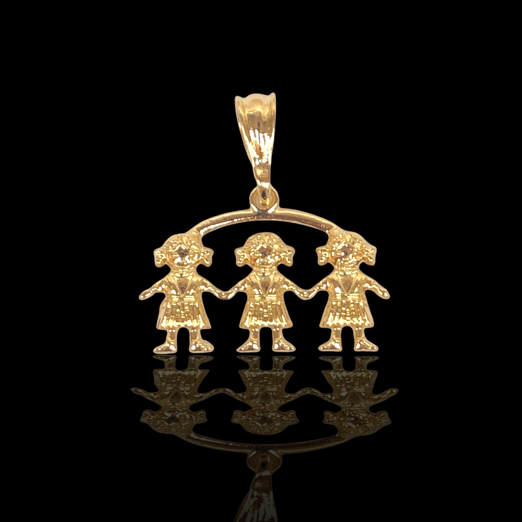 OLP 0244 -18K Gold Filled Oro Laminado NEW, PENDANT - KUANIA