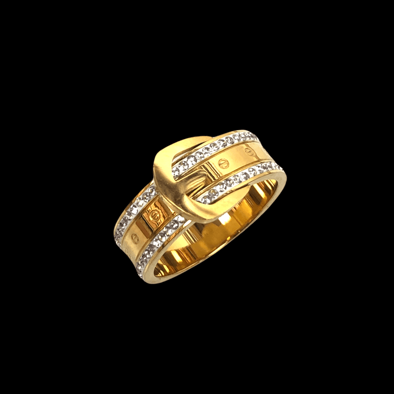OLRA 0003 -18K Gold Filled Oro Laminado NEW, RING - KUANIA