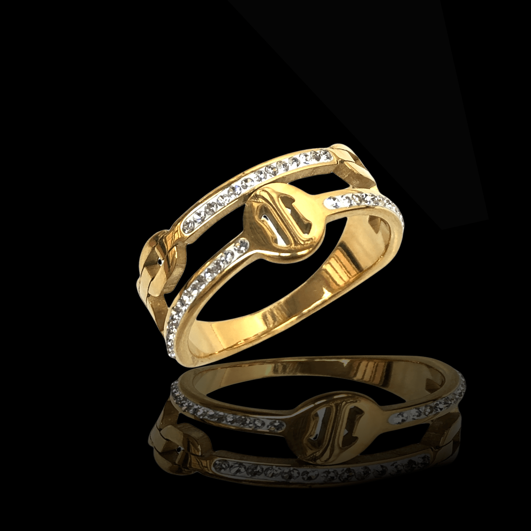 OLRA 0007 -18K Gold Filled Oro Laminado NEW, RING - KUANIA