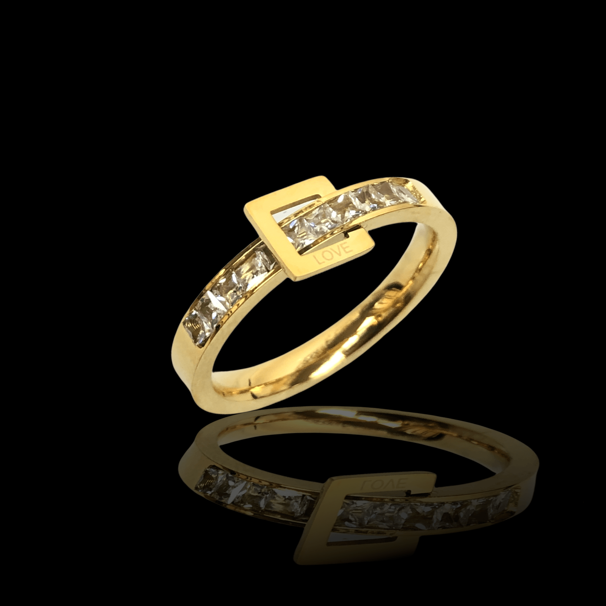 OLRA 0009 -18K Gold Filled Oro Laminado NEW, RING - KUANIA