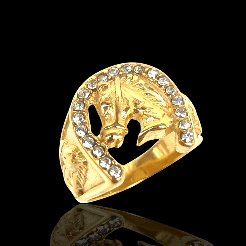 OLRA 0027 -18K Gold Filled Oro Laminado RING - KUANIA