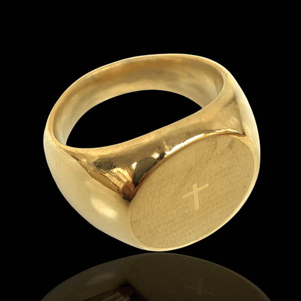 OLRA 0030 -18K Gold Filled Oro Laminado RING - KUANIA