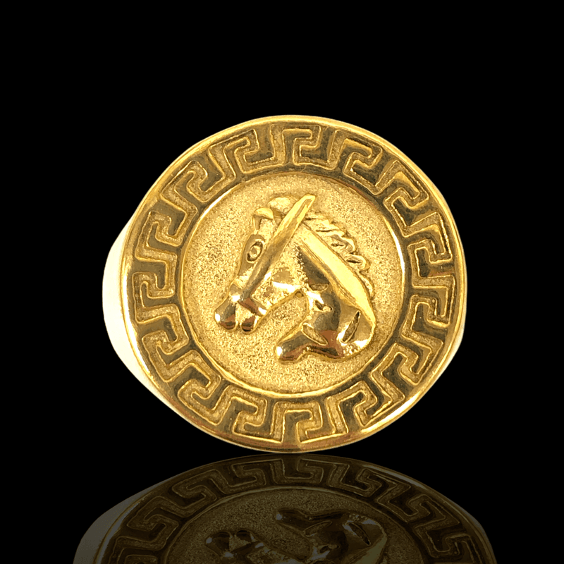 OLRA 0032 -18K Gold Filled Oro Laminado RING - KUANIA