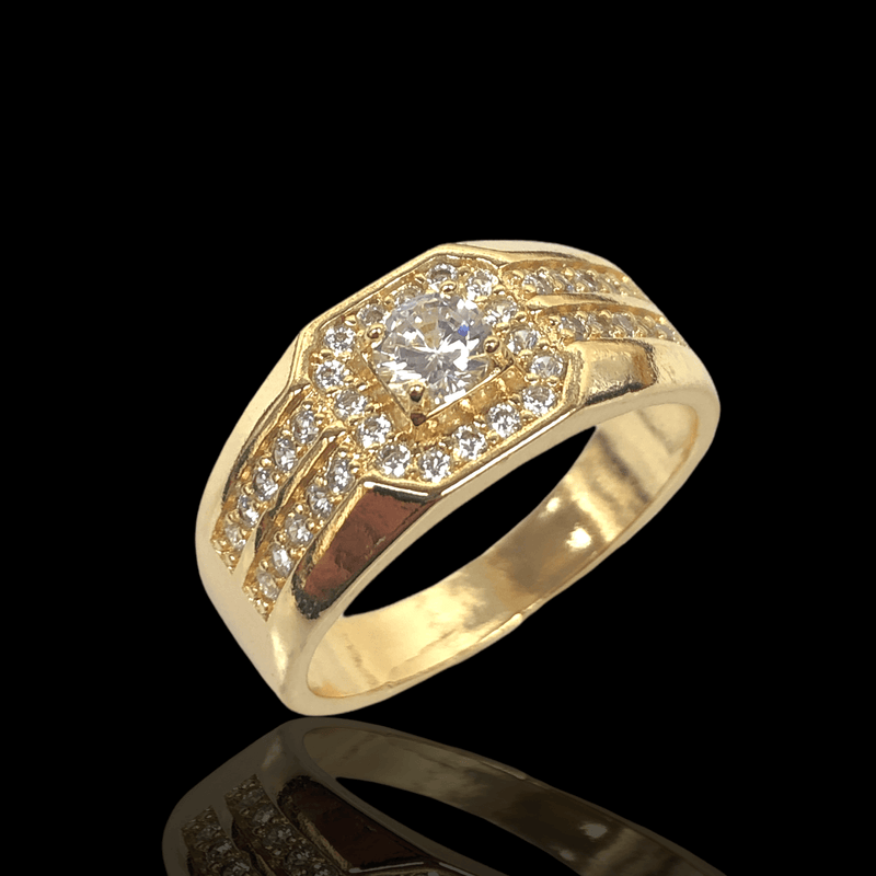 OLRA 0056 -18K Gold Filled Oro Laminado NEW, RING - KUANIA